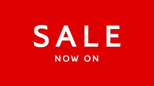 Sale Now On